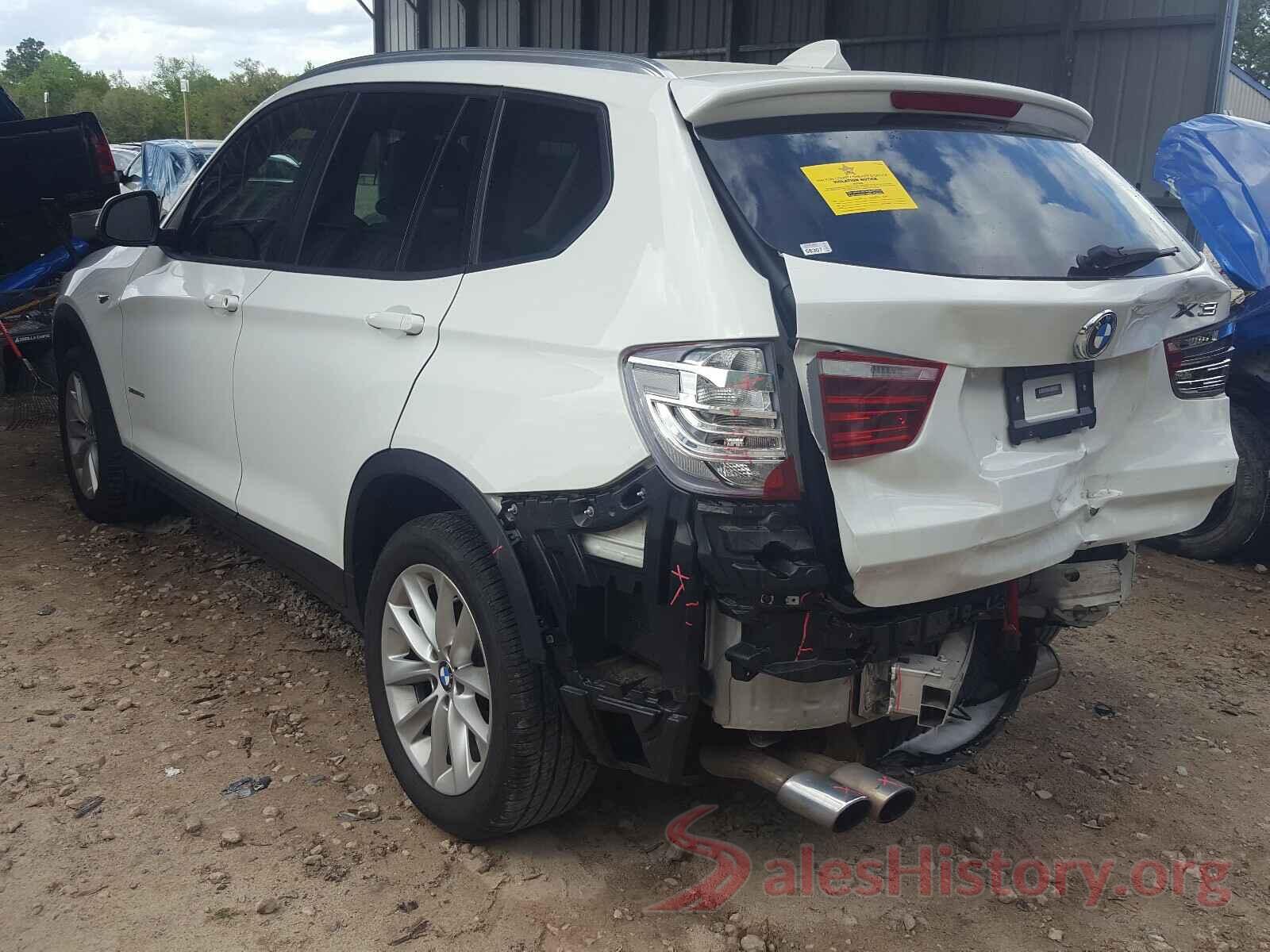 5UXWX9C54G0D87522 2016 BMW X3