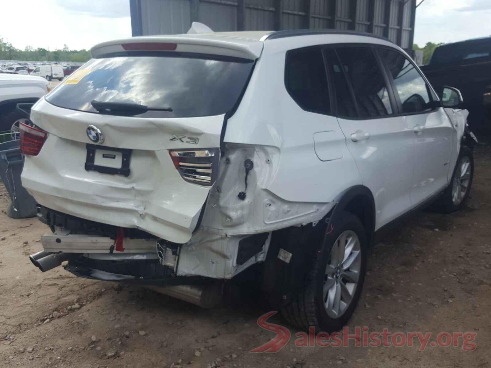 5UXWX9C54G0D87522 2016 BMW X3