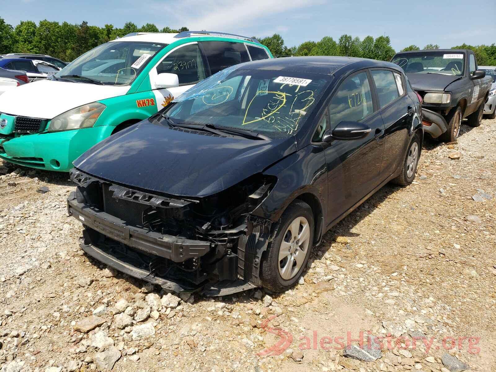 KNAFK5A86H5699443 2017 KIA FORTE