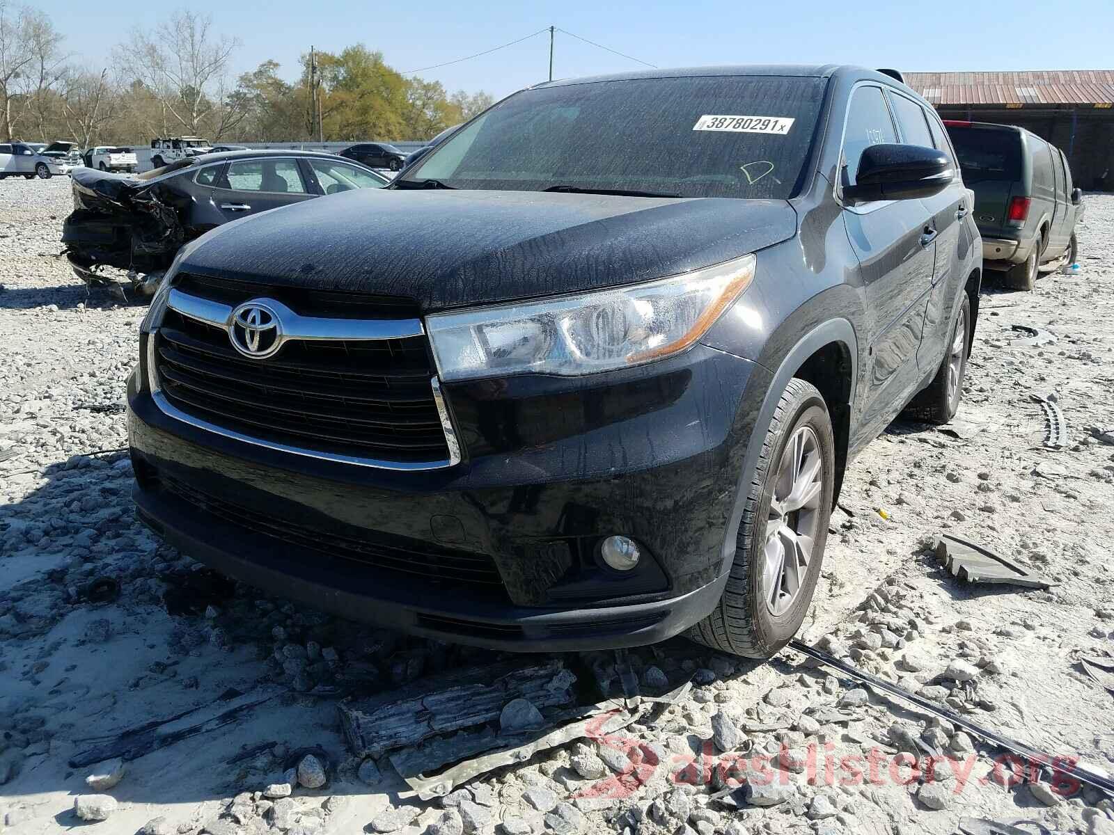 5TDBKRFHXGS257999 2016 TOYOTA HIGHLANDER