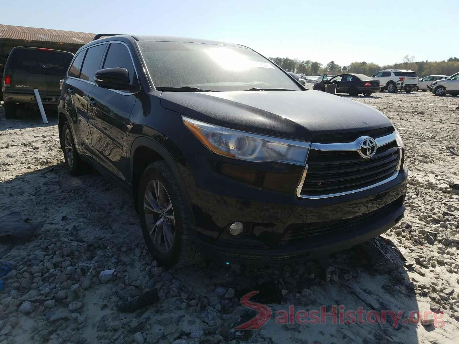 5TDBKRFHXGS257999 2016 TOYOTA HIGHLANDER