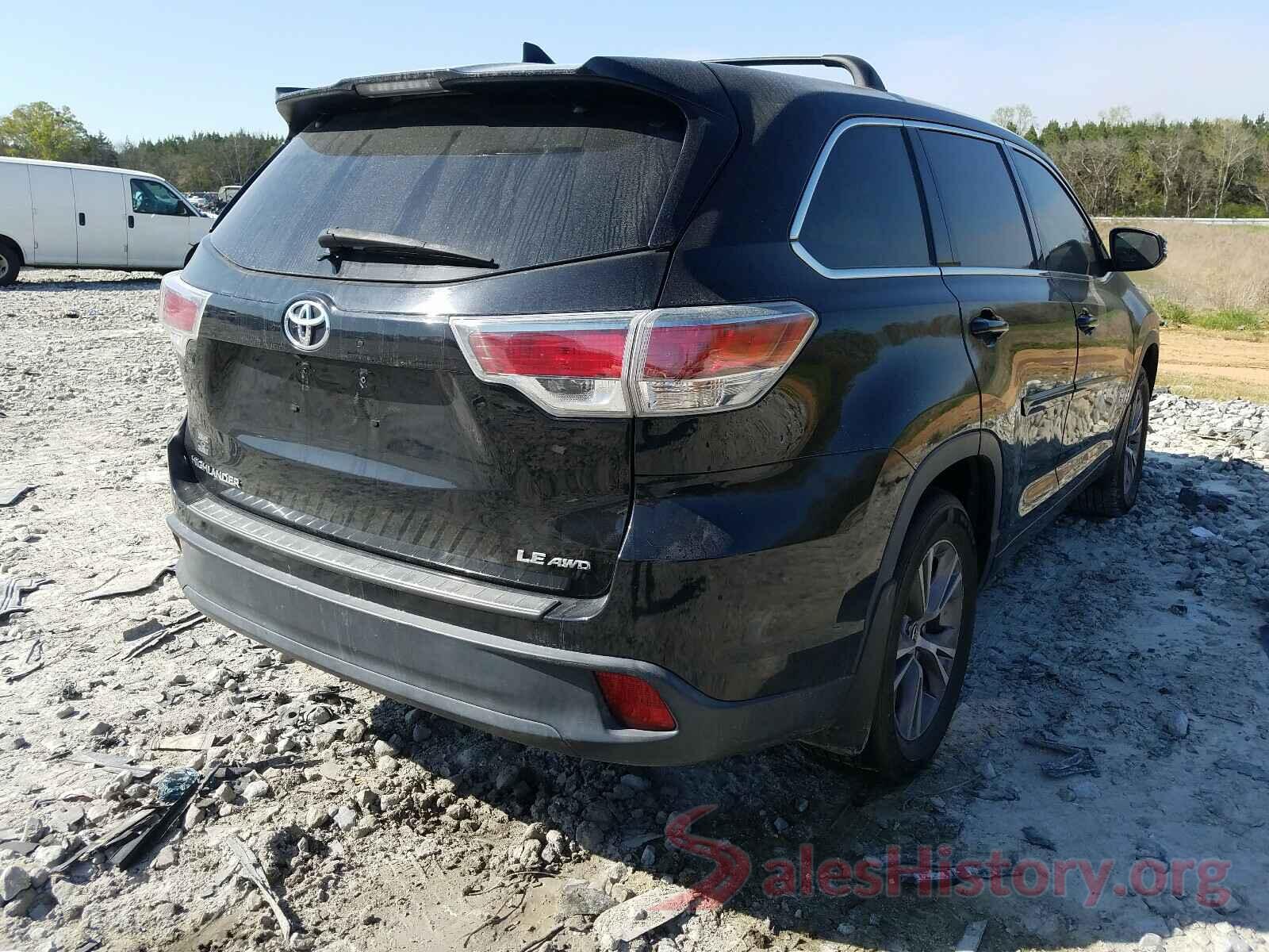 5TDBKRFHXGS257999 2016 TOYOTA HIGHLANDER