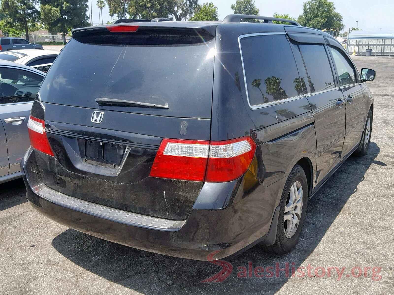 5FNRL38707B075570 2007 HONDA ODYSSEY EX