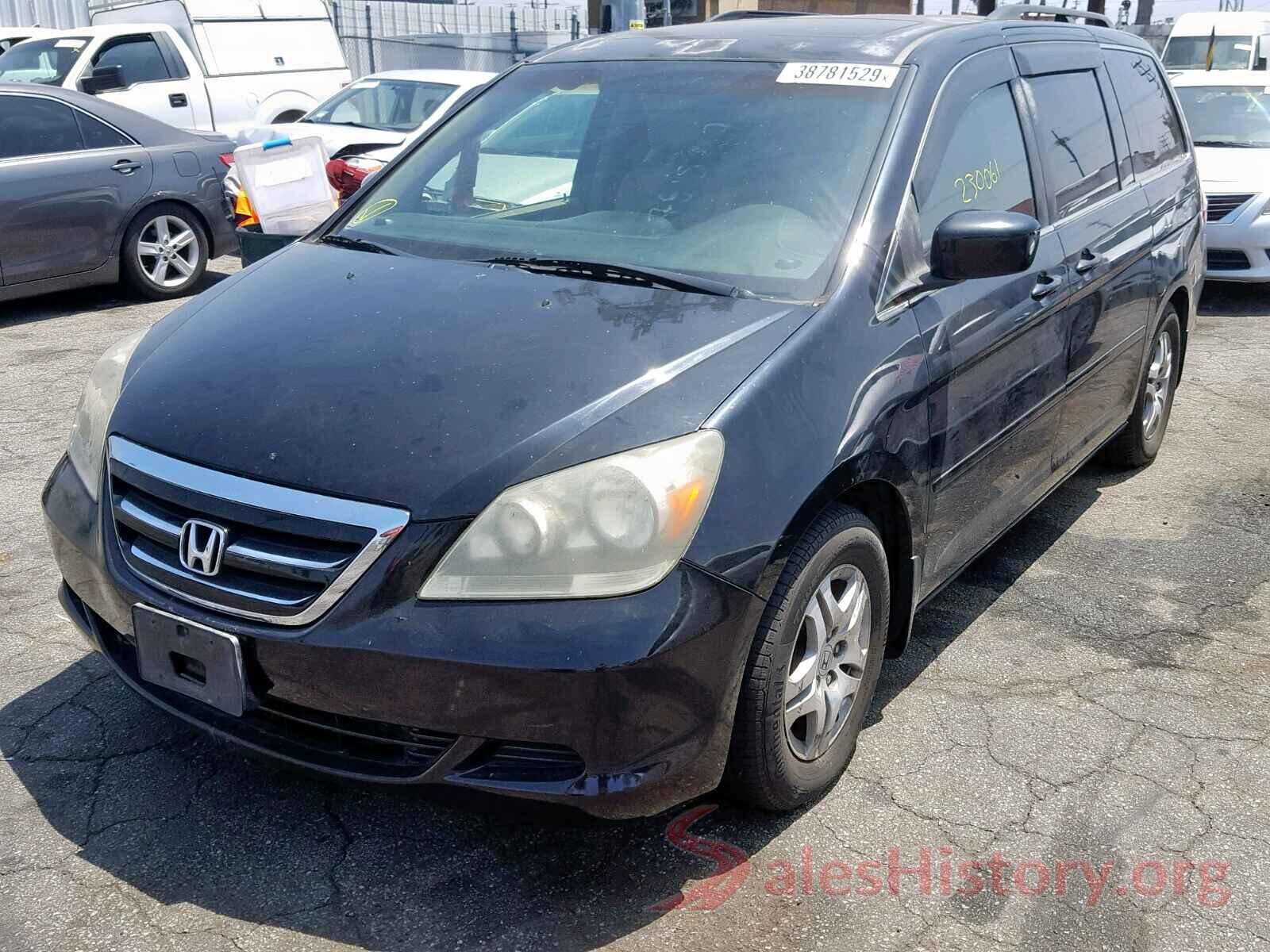 5FNRL38707B075570 2007 HONDA ODYSSEY EX