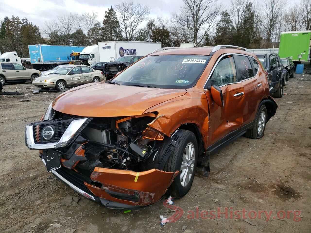 JN8AT2MV5KW374556 2019 NISSAN ROGUE