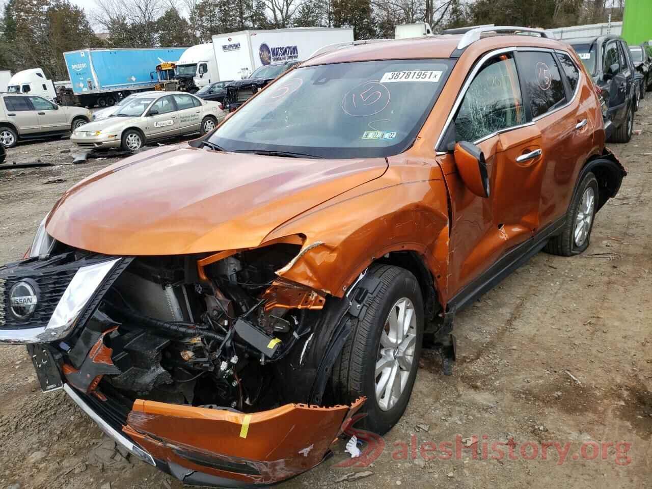 JN8AT2MV5KW374556 2019 NISSAN ROGUE