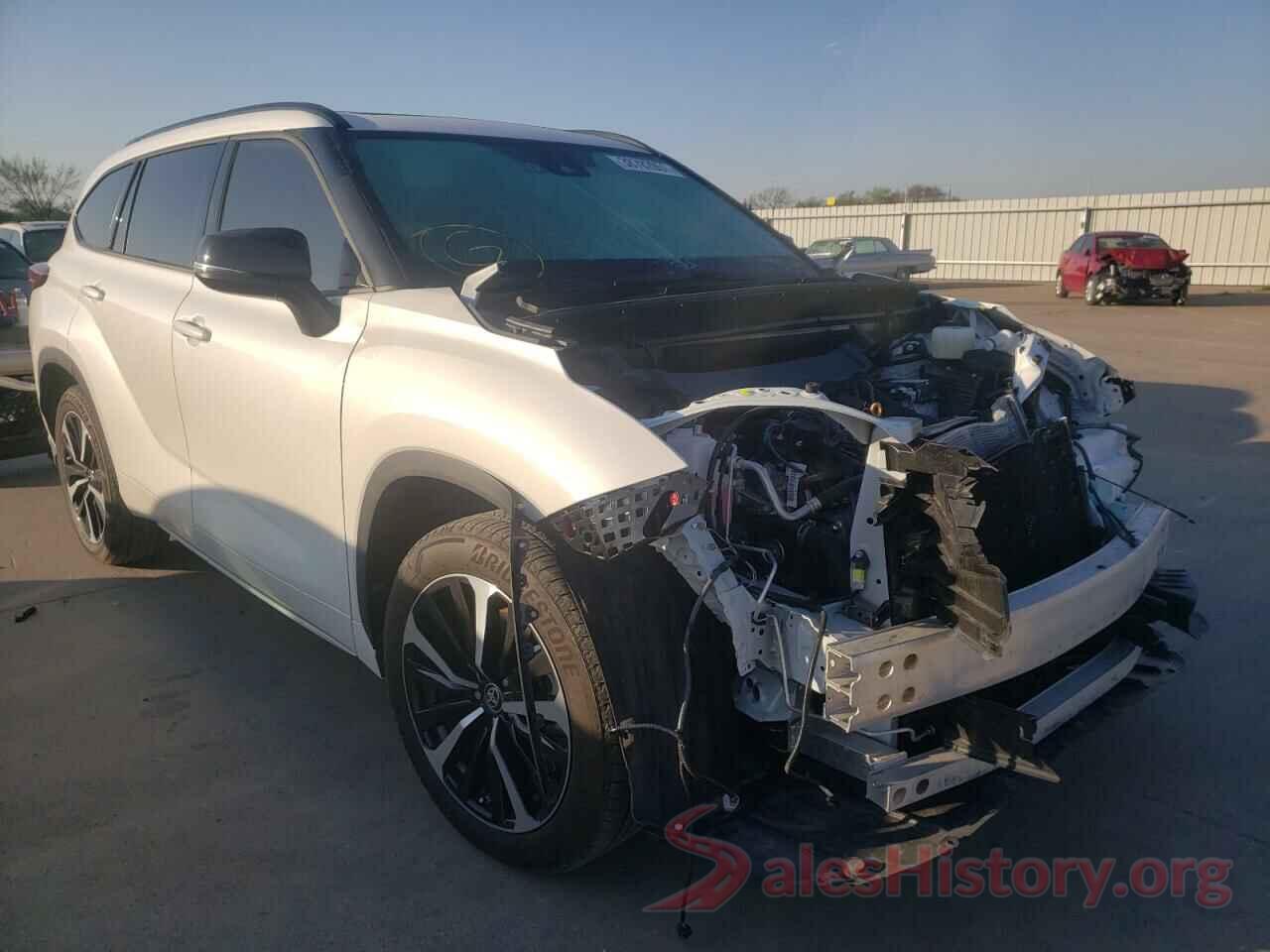 5TDLZRAHXMS035305 2021 TOYOTA HIGHLANDER