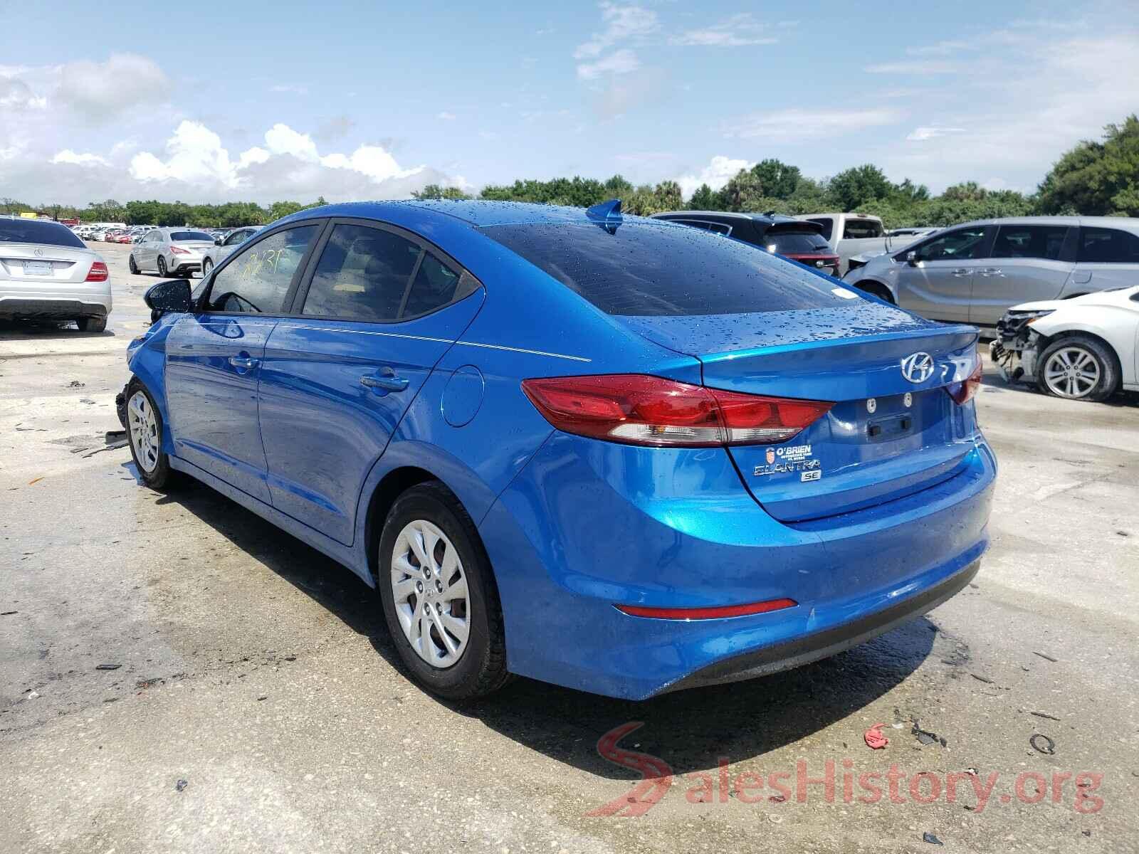 KMHD74LF4HU421966 2017 HYUNDAI ELANTRA