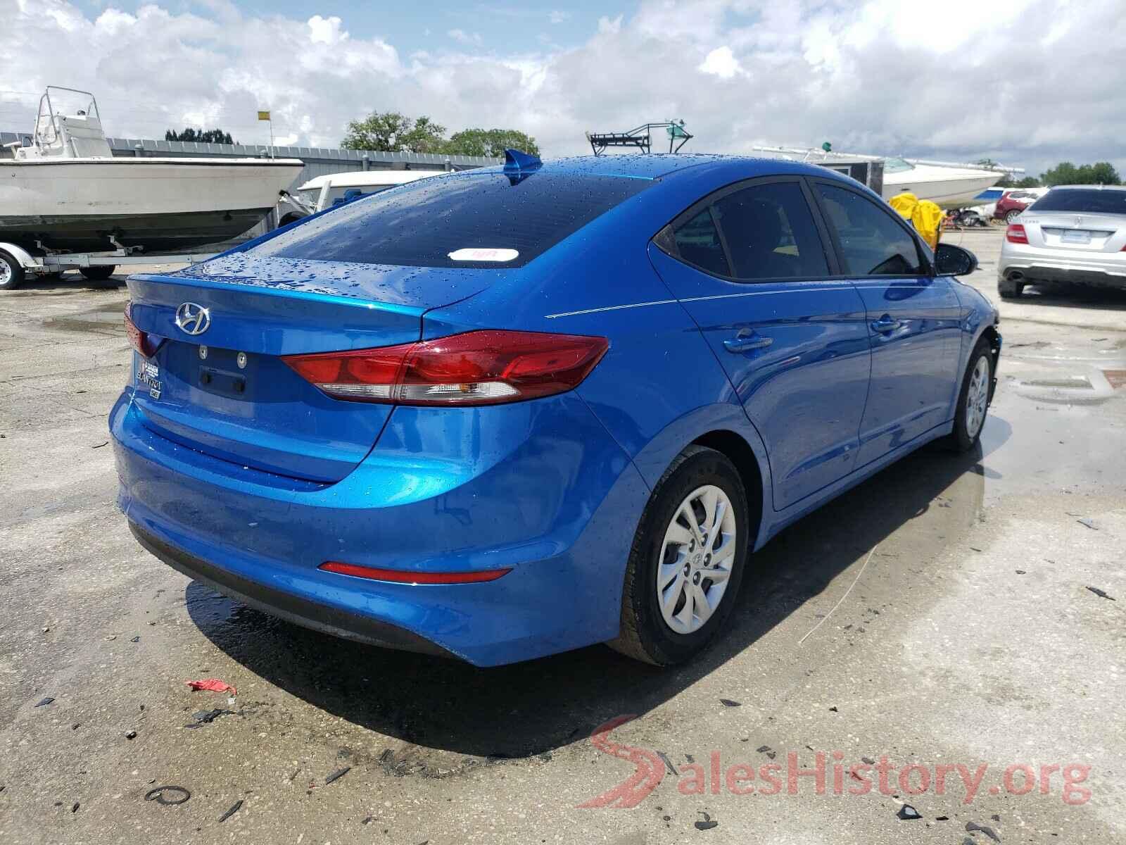 KMHD74LF4HU421966 2017 HYUNDAI ELANTRA