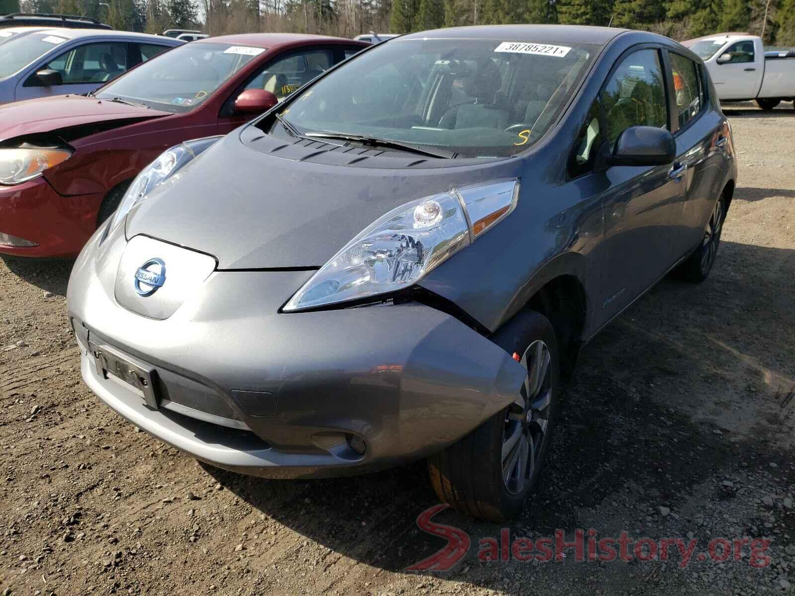 1N4BZ0CP8GC306367 2016 NISSAN LEAF