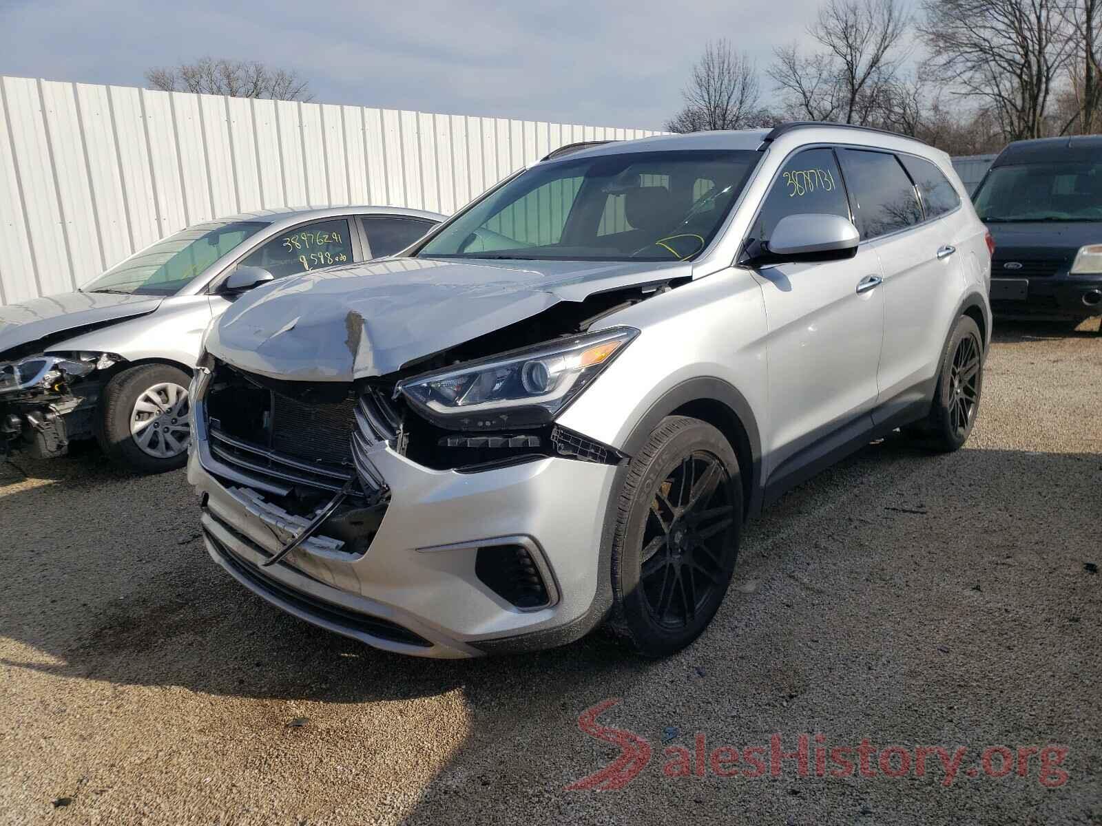 KM8SM4HF2HU184032 2017 HYUNDAI SANTA FE