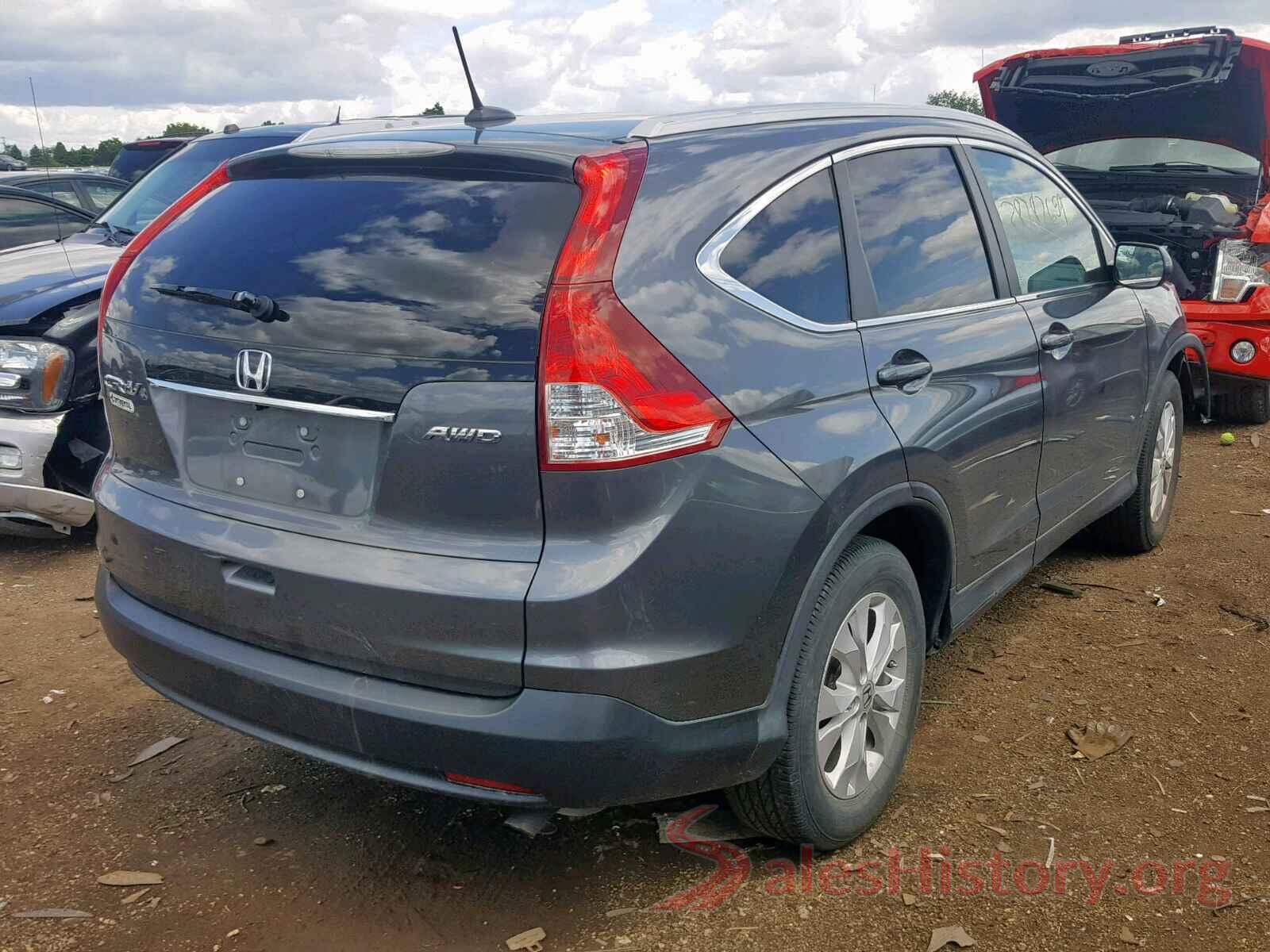 2HKRM4H77DH670836 2013 HONDA CR-V EXL