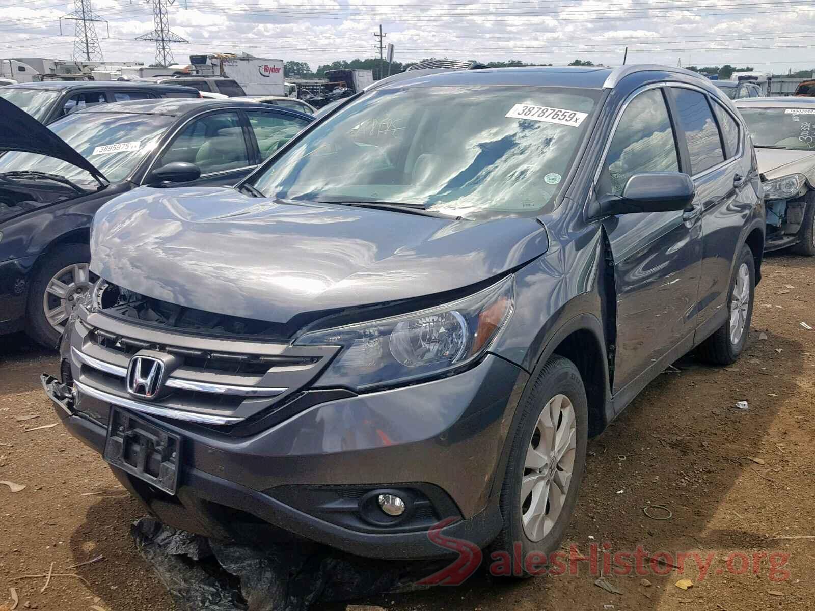 2HKRM4H77DH670836 2013 HONDA CR-V EXL