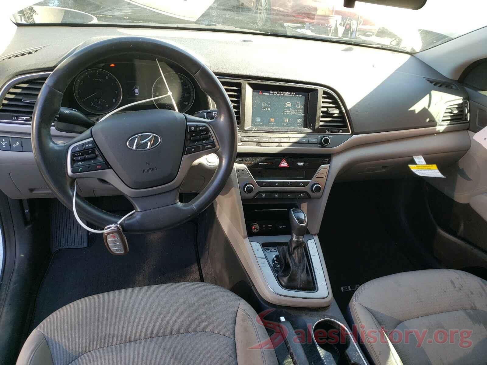 5NPD84LF3HH014538 2017 HYUNDAI ELANTRA