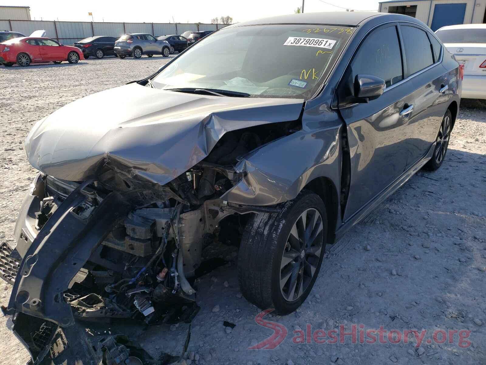 3N1AB7AP6KY326738 2019 NISSAN SENTRA