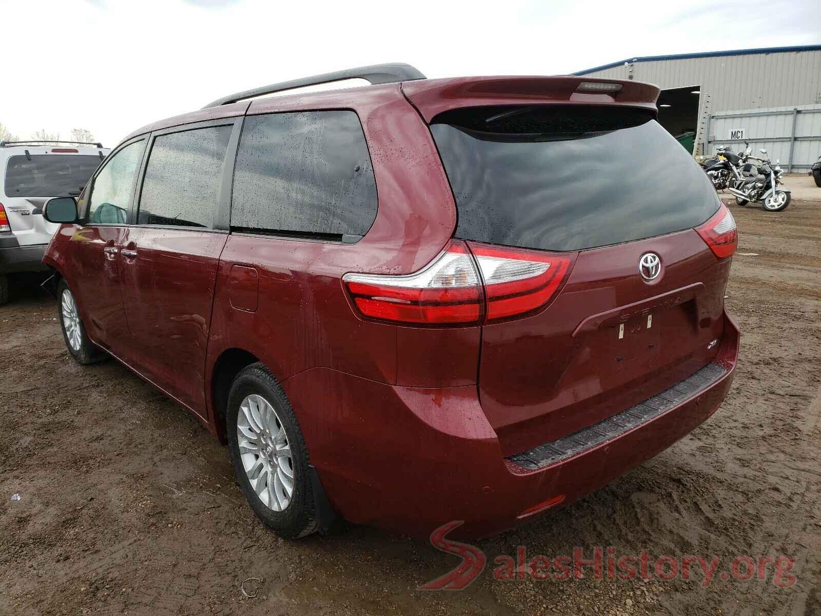 5TDYZ3DC1HS831112 2017 TOYOTA SIENNA