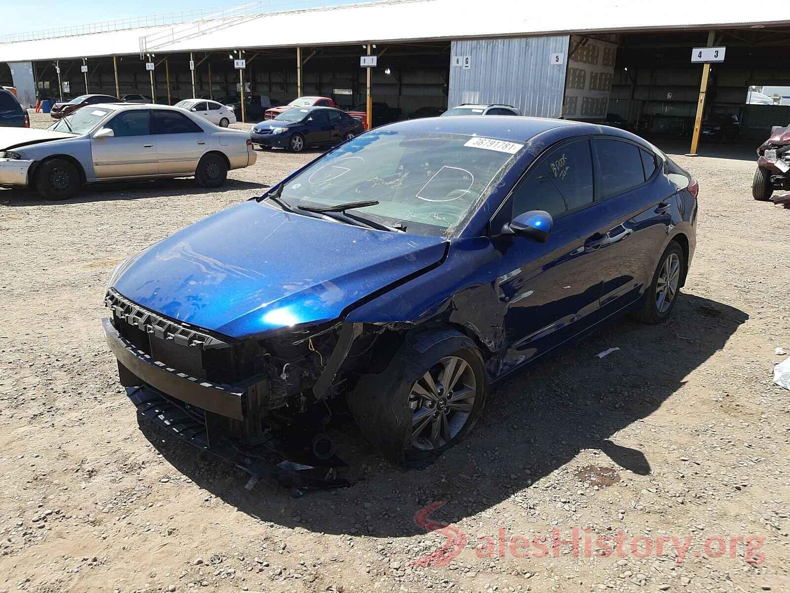 5NPD84LF8JH361949 2018 HYUNDAI ELANTRA