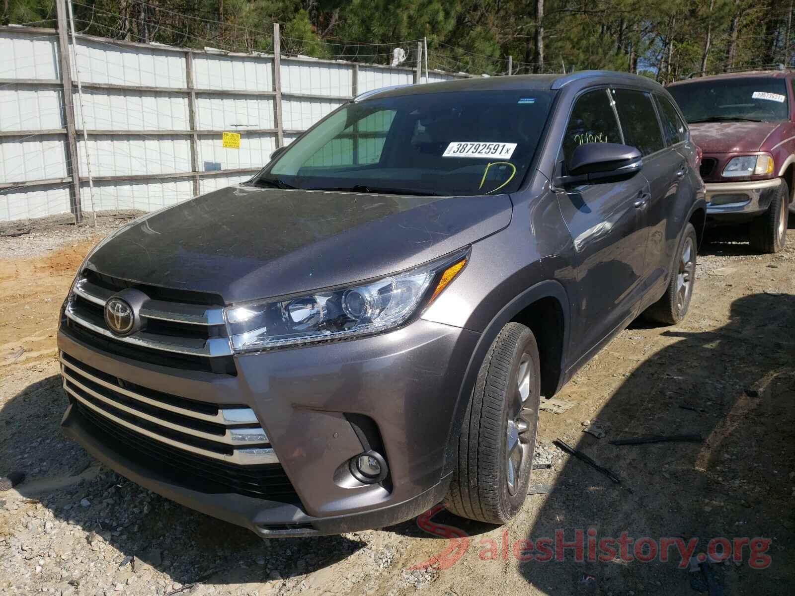 5TDYZRFH8KS301061 2019 TOYOTA HIGHLANDER