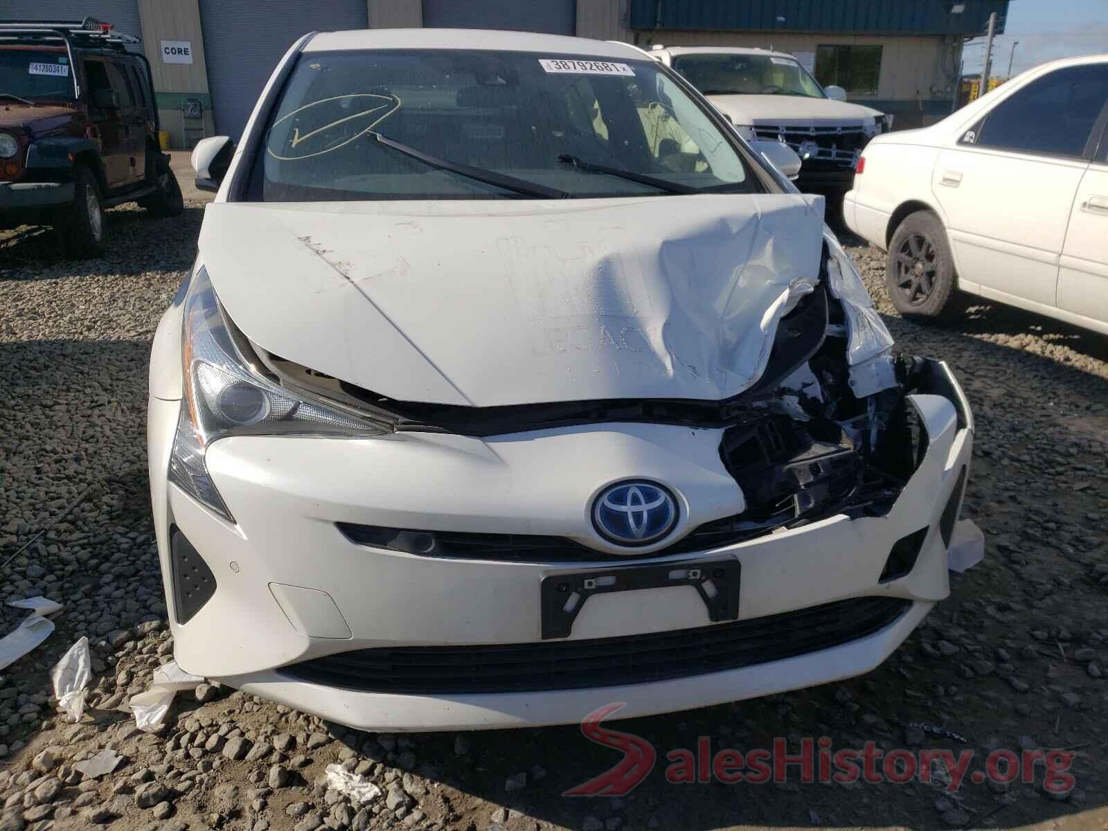 JTDKARFU1J3055934 2018 TOYOTA PRIUS