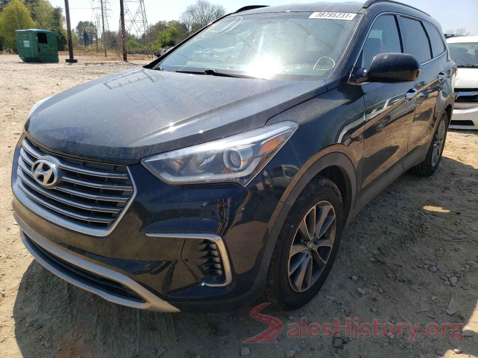 KM8SM4HF4HU187692 2017 HYUNDAI SANTA FE