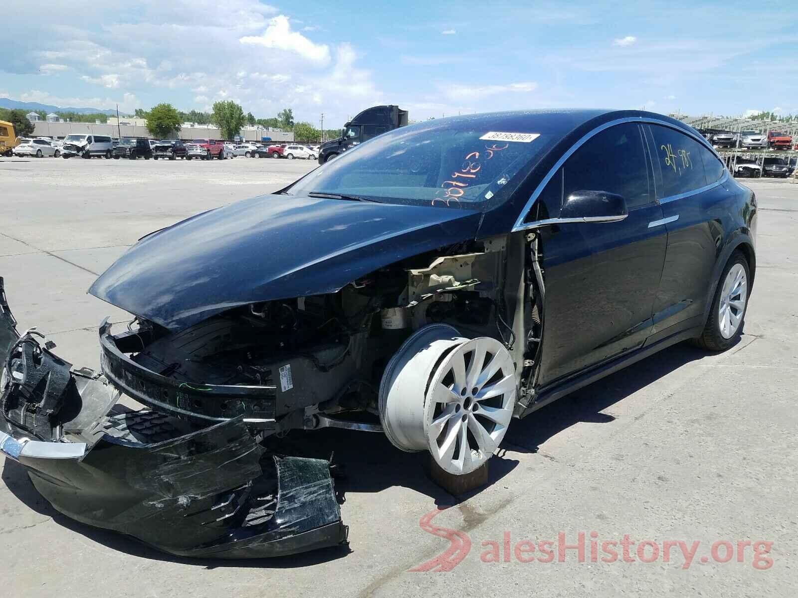 5YJXCDE23HF062724 2017 TESLA MODEL X