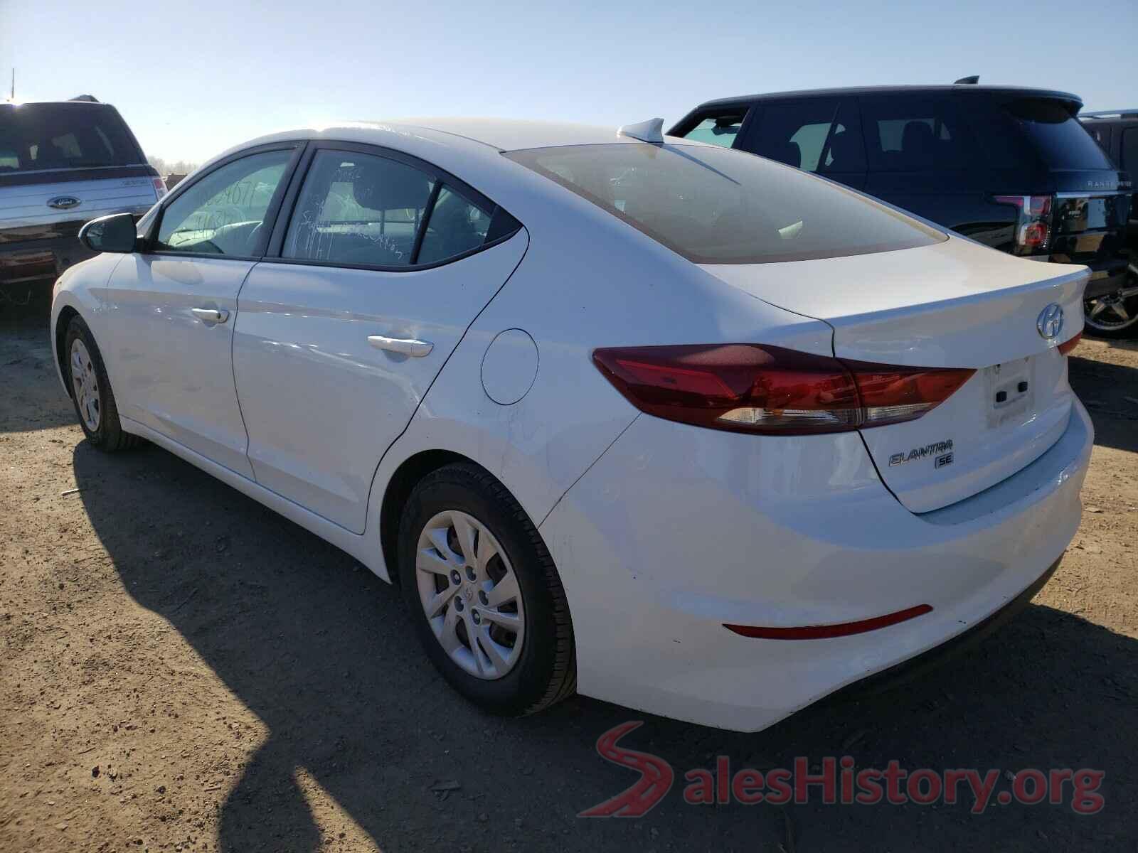 5NPD74LF7HH163148 2017 HYUNDAI ELANTRA