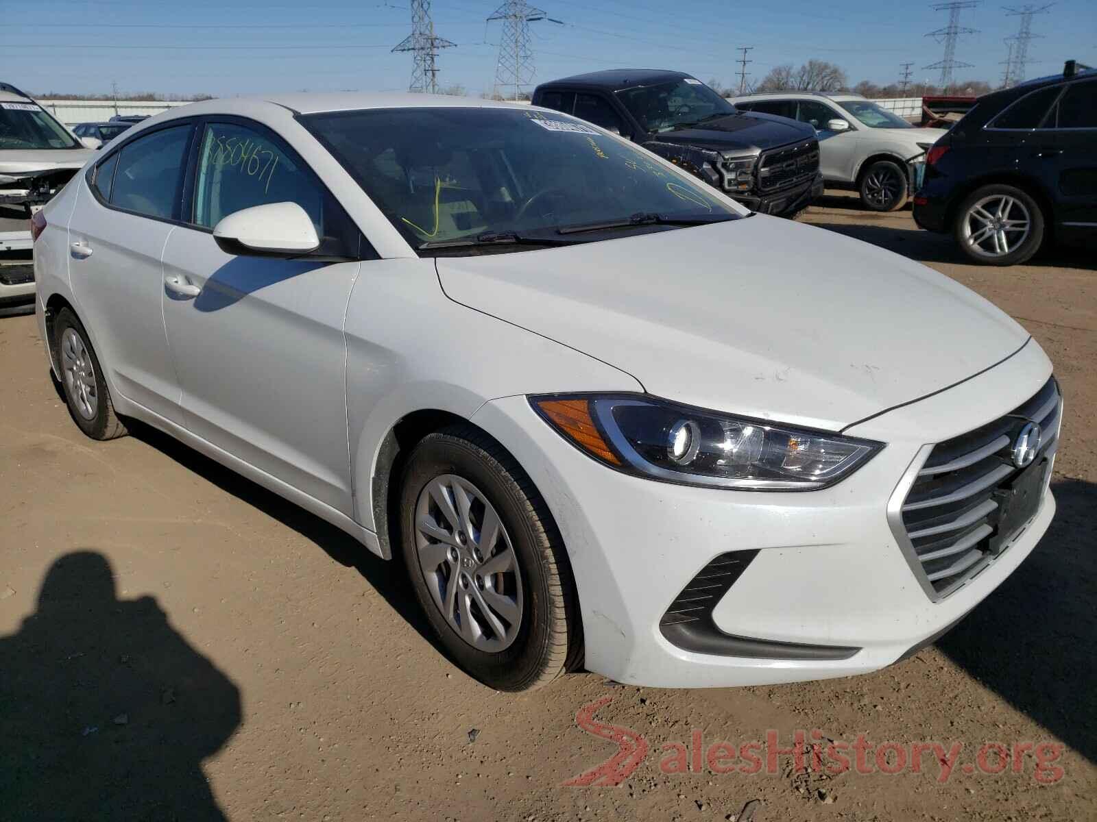 5NPD74LF7HH163148 2017 HYUNDAI ELANTRA