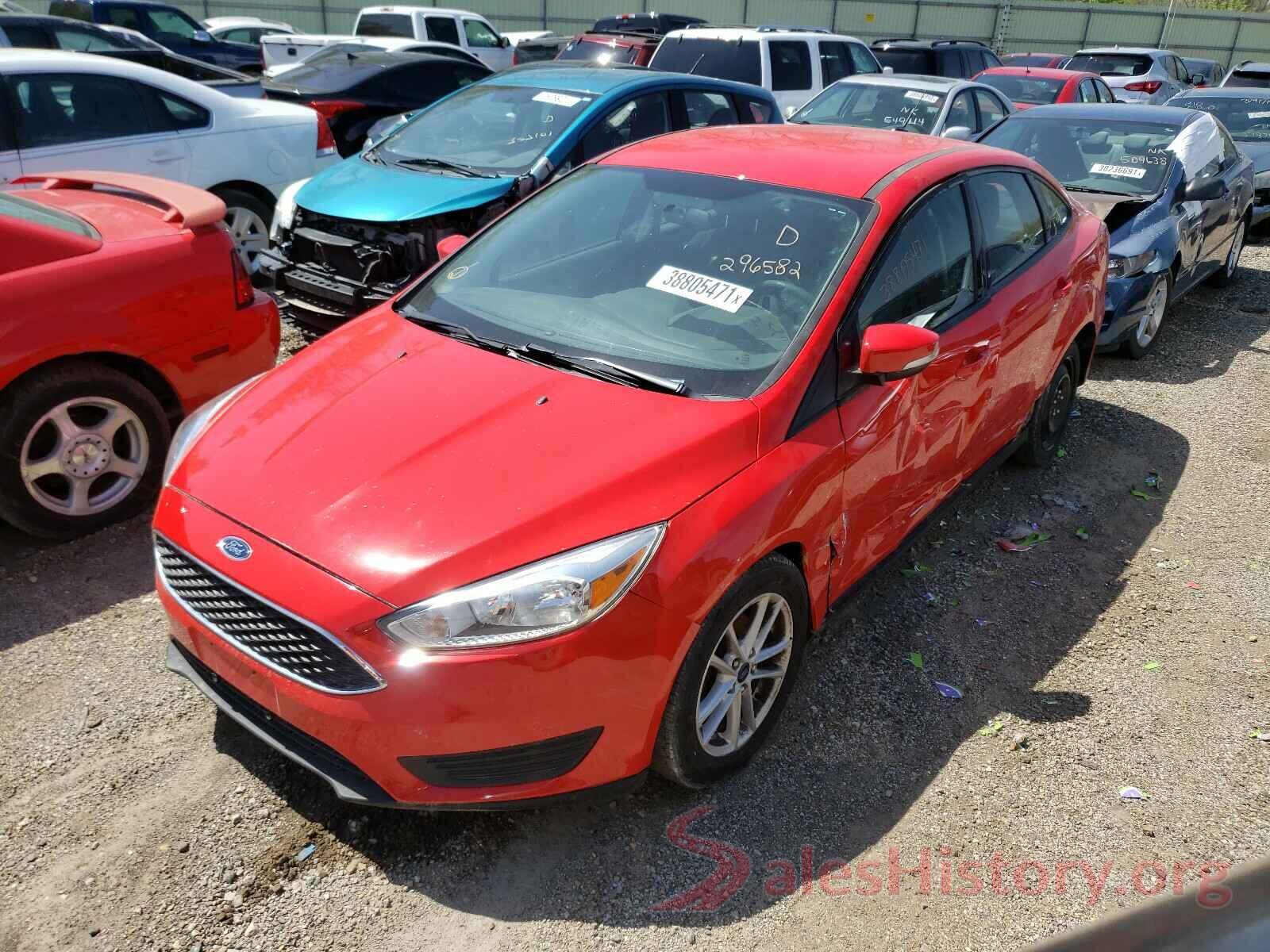 1FADP3F22HL296582 2017 FORD FOCUS