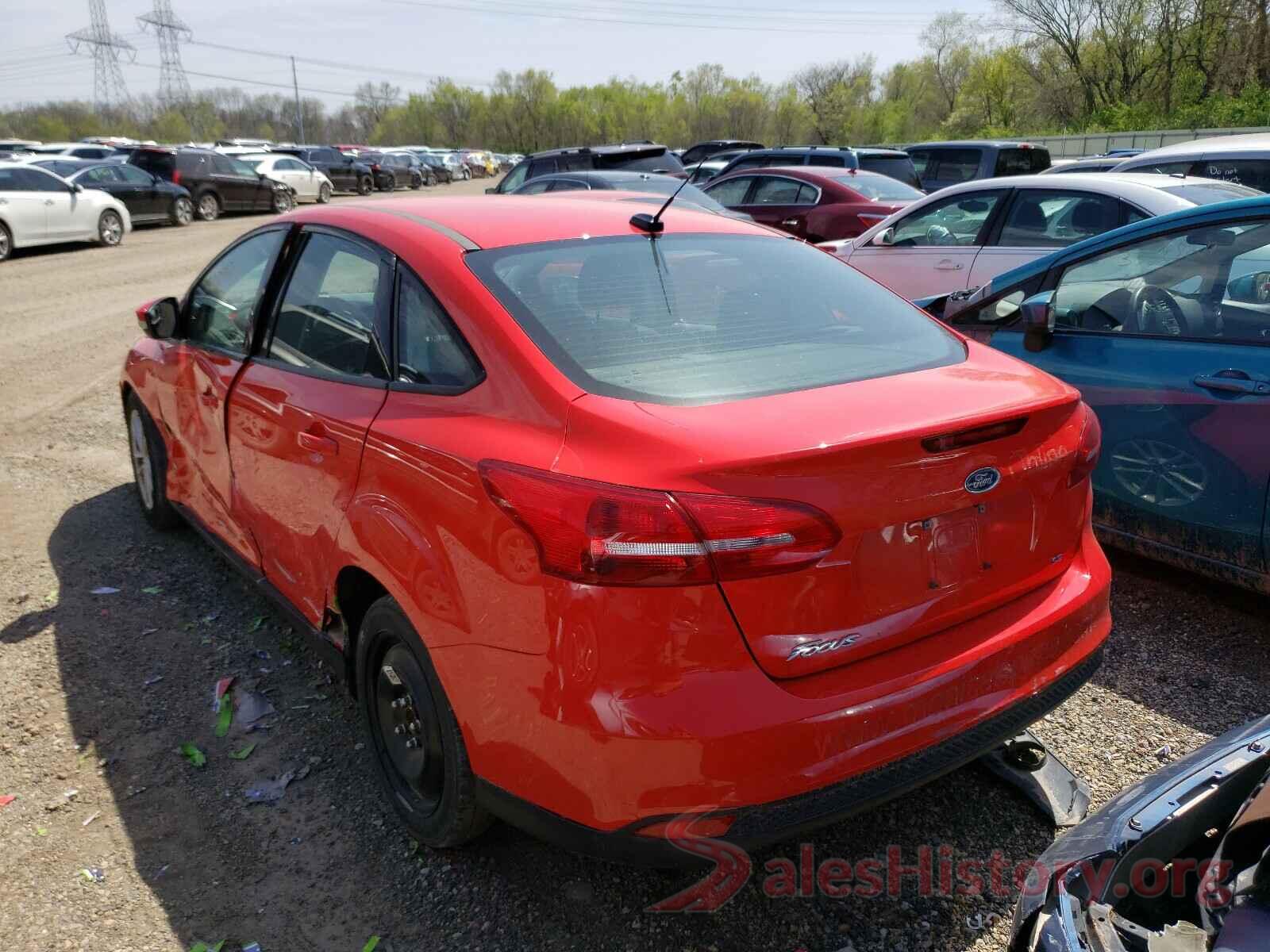 1FADP3F22HL296582 2017 FORD FOCUS