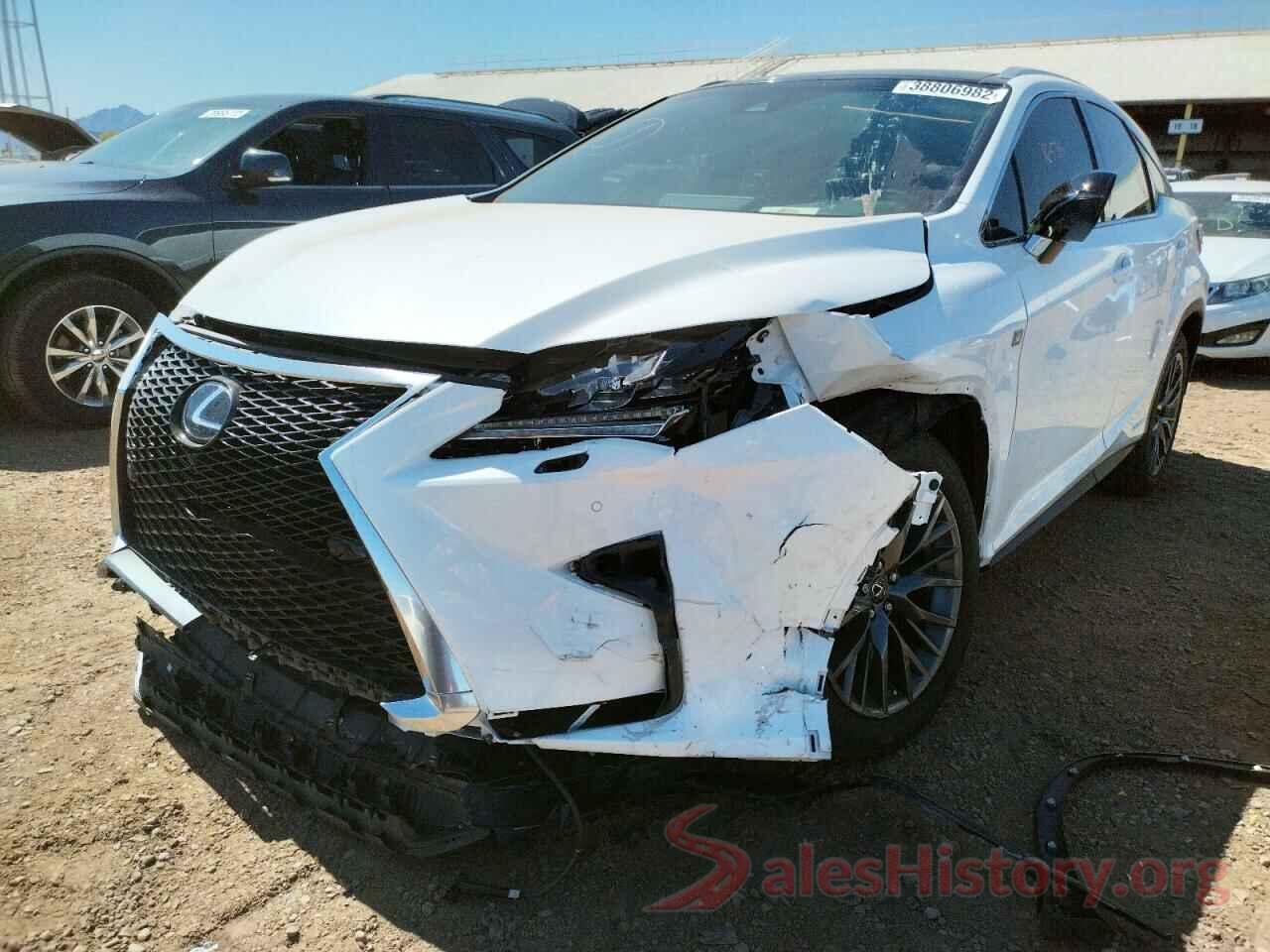 2T2BGMCA0HC014798 2017 LEXUS RX450