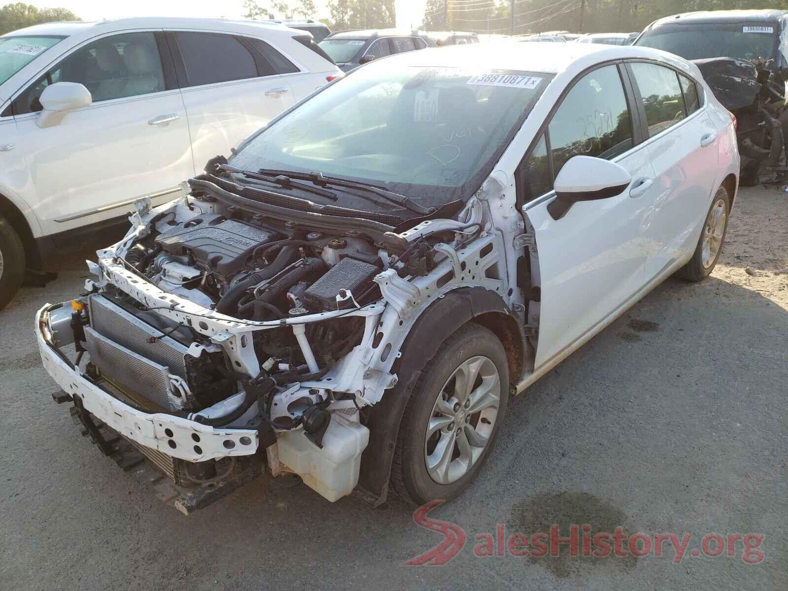 3G1BE6SM4KS558337 2019 CHEVROLET CRUZE