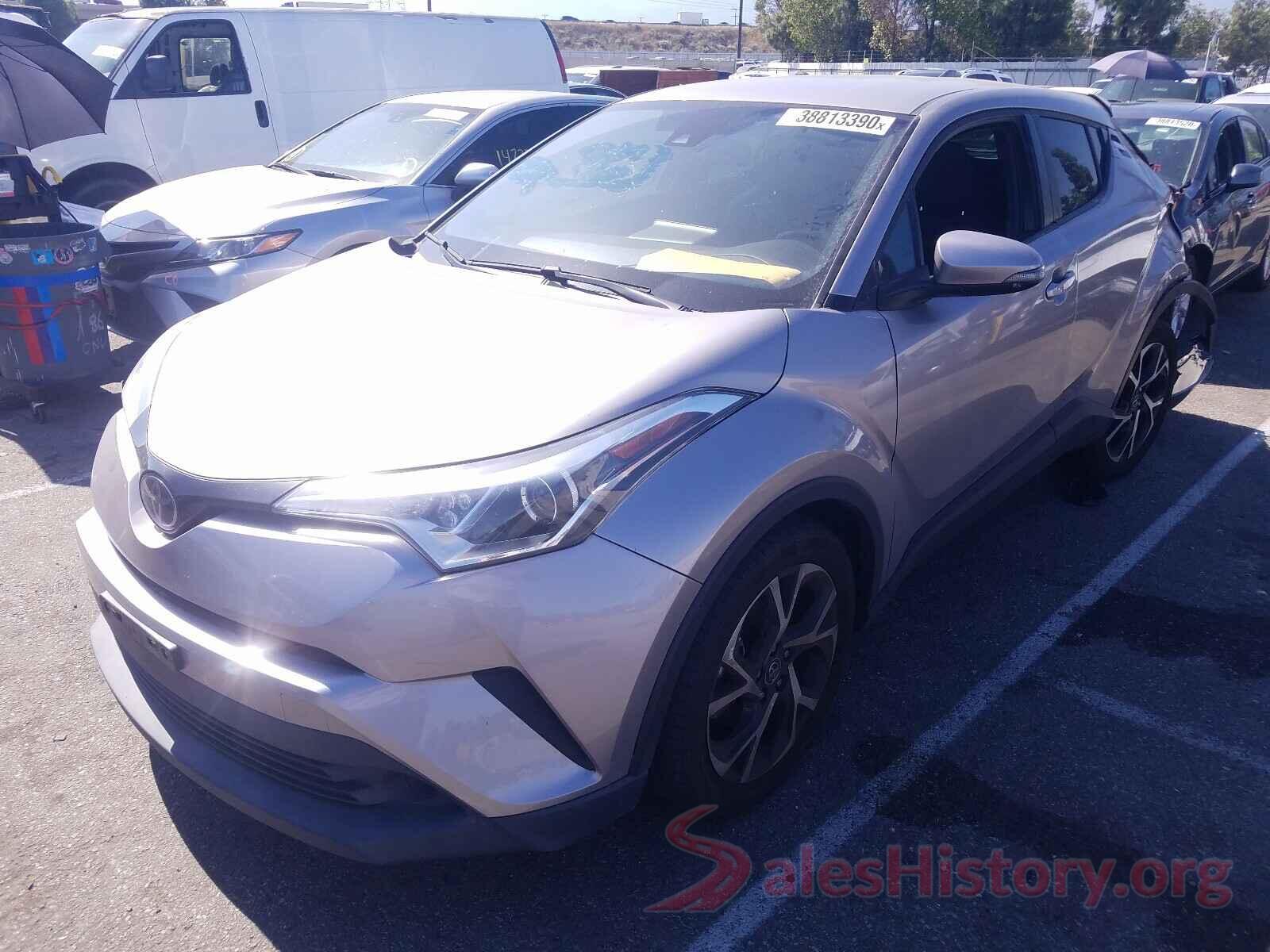 NMTKHMBX4JR052652 2018 TOYOTA C-HR