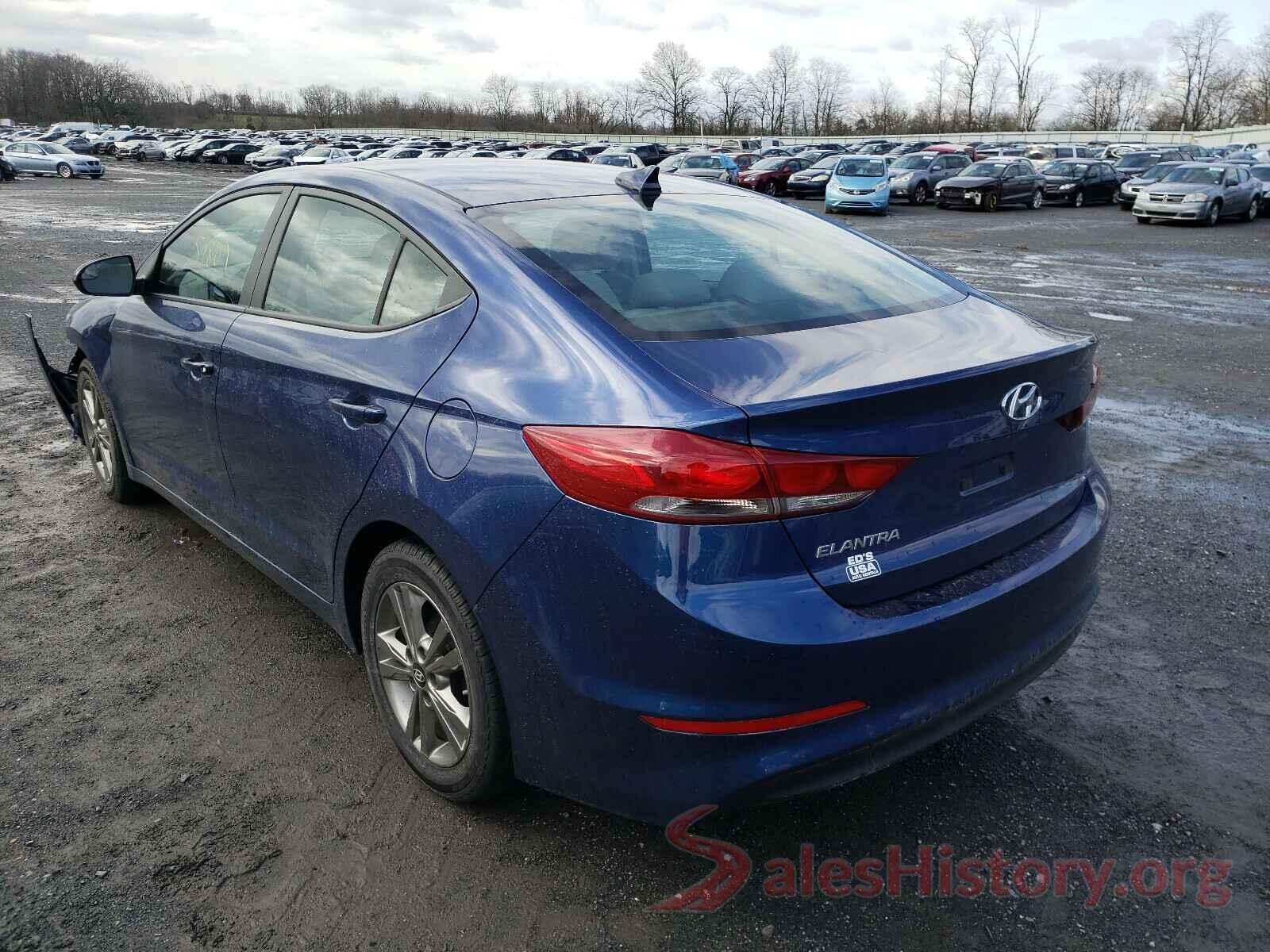 5NPD84LF8HH183244 2017 HYUNDAI ELANTRA