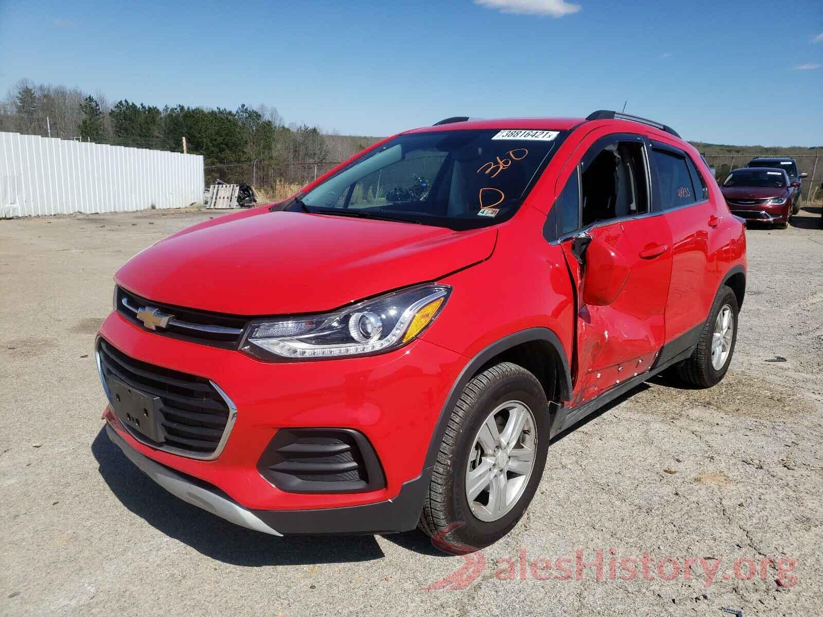 3GNCJPSB9HL231227 2017 CHEVROLET TRAX