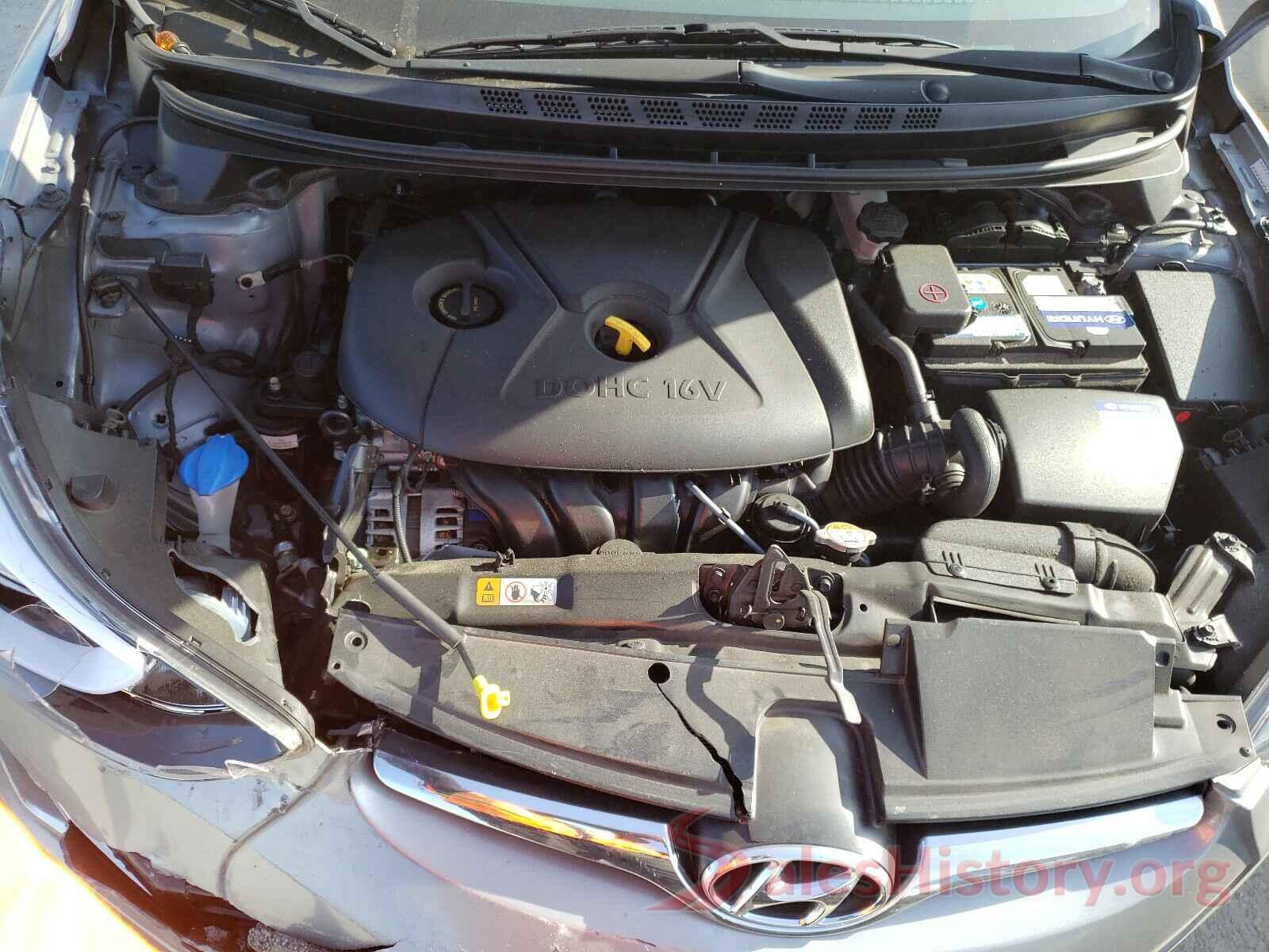 KMHDH4AEXGU480641 2016 HYUNDAI ELANTRA