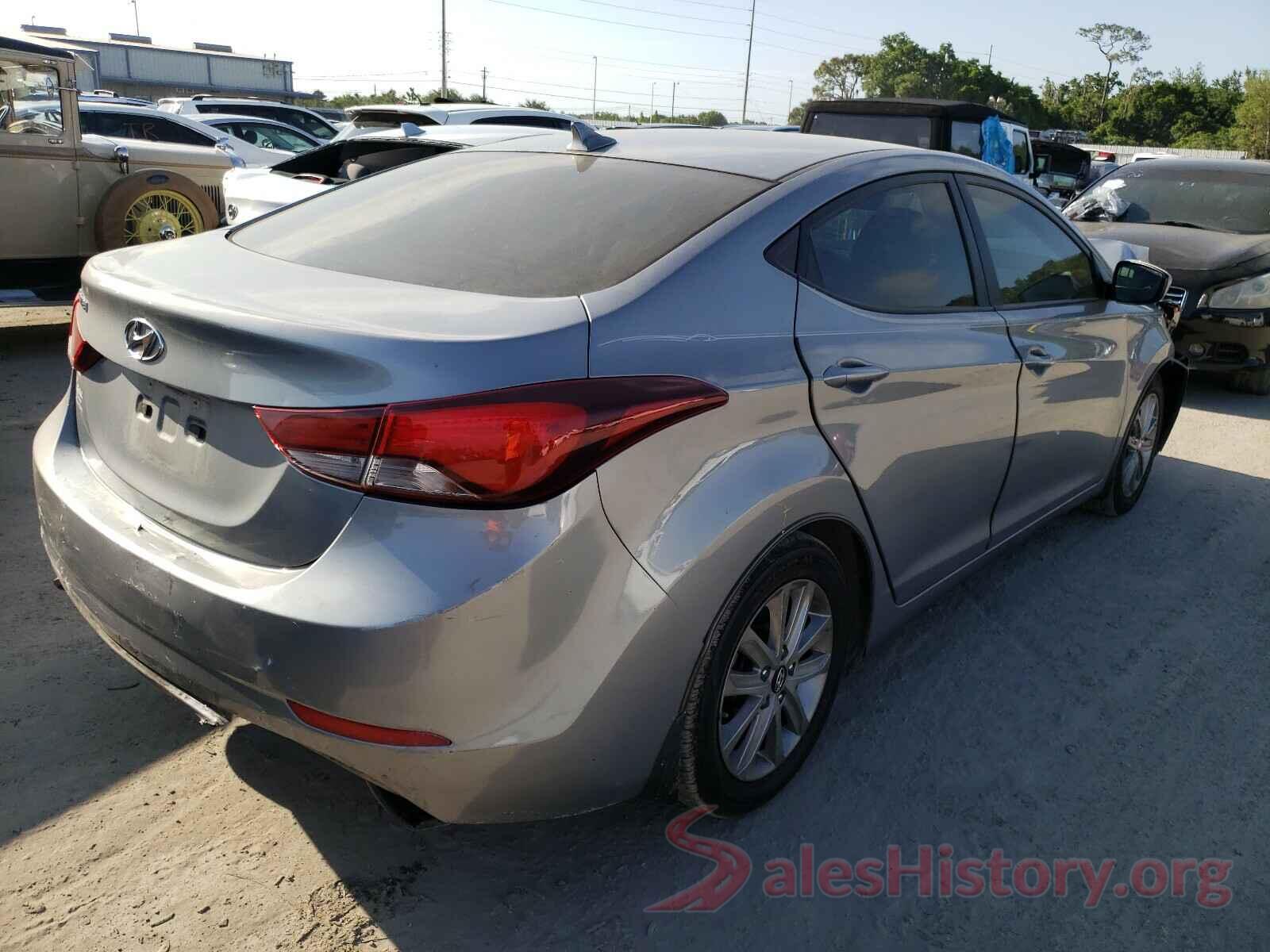 KMHDH4AEXGU480641 2016 HYUNDAI ELANTRA