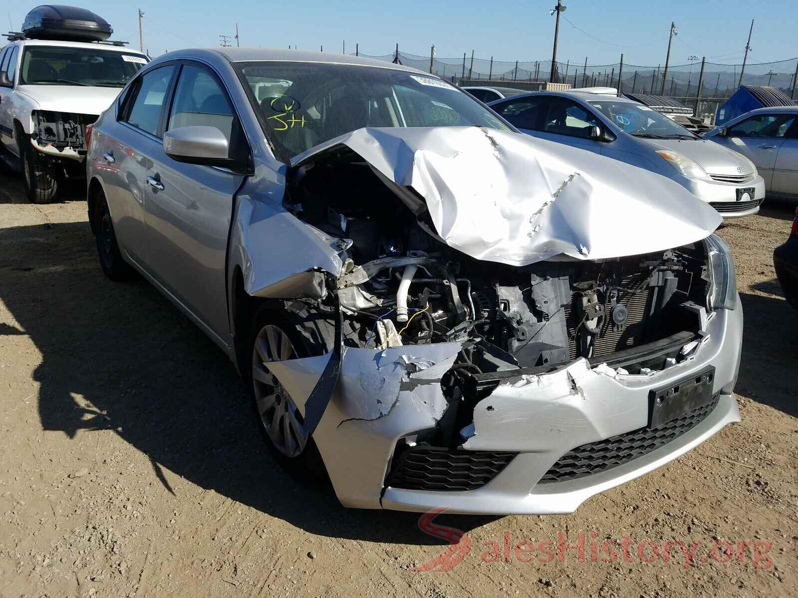 3N1AB7AP7GY214067 2016 NISSAN SENTRA