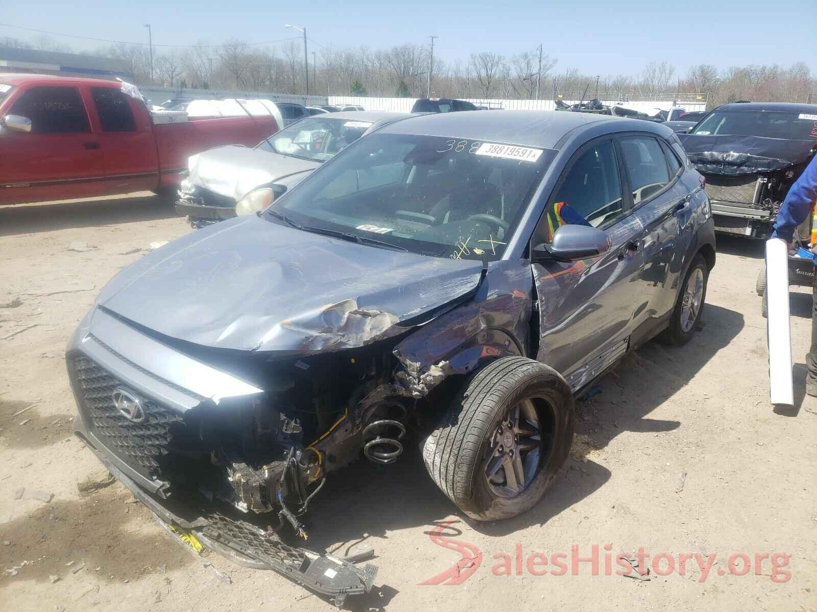 KM8K12AA7KU321663 2019 HYUNDAI KONA