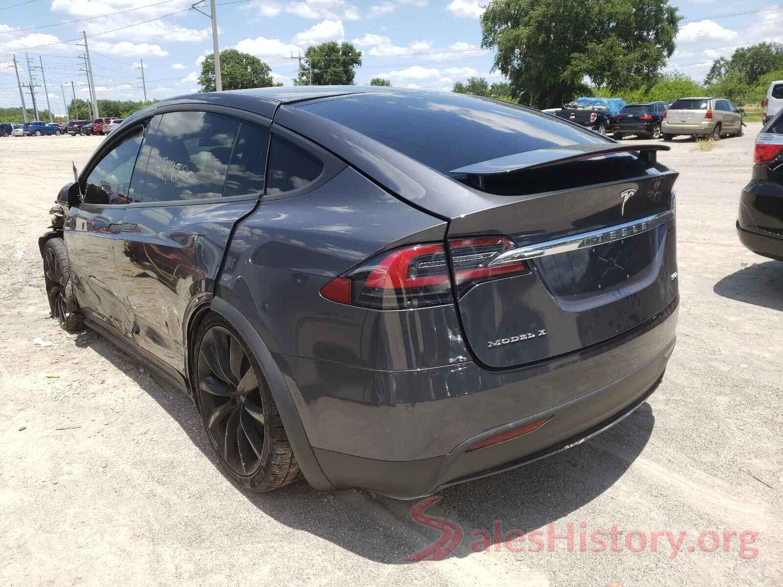 5YJXCBE25JF088607 2018 TESLA MODEL X