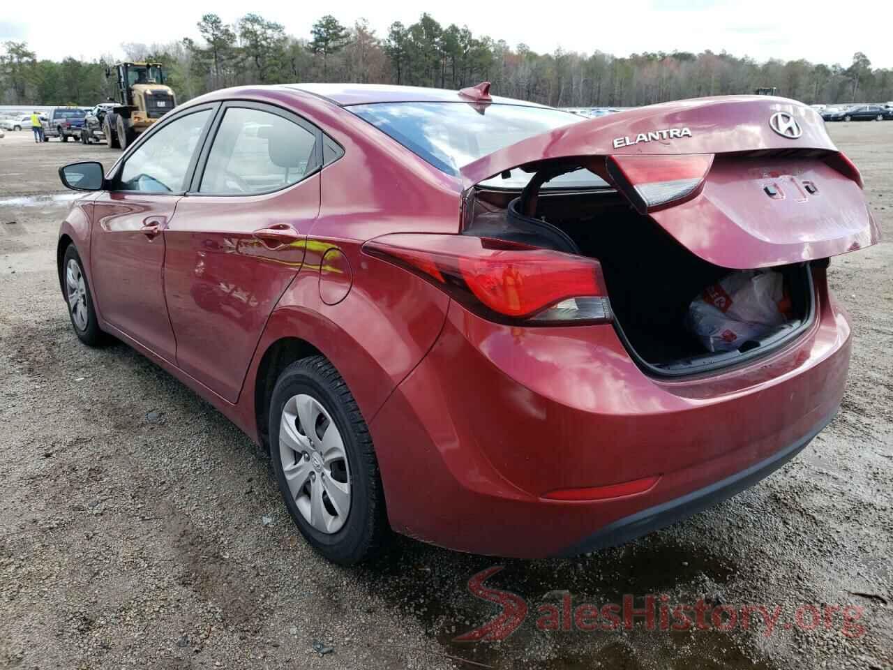 5NPDH4AEXGH786141 2016 HYUNDAI ELANTRA