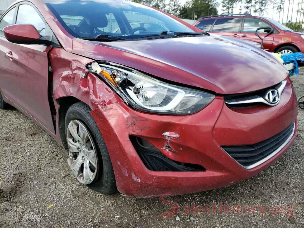 5NPDH4AEXGH786141 2016 HYUNDAI ELANTRA