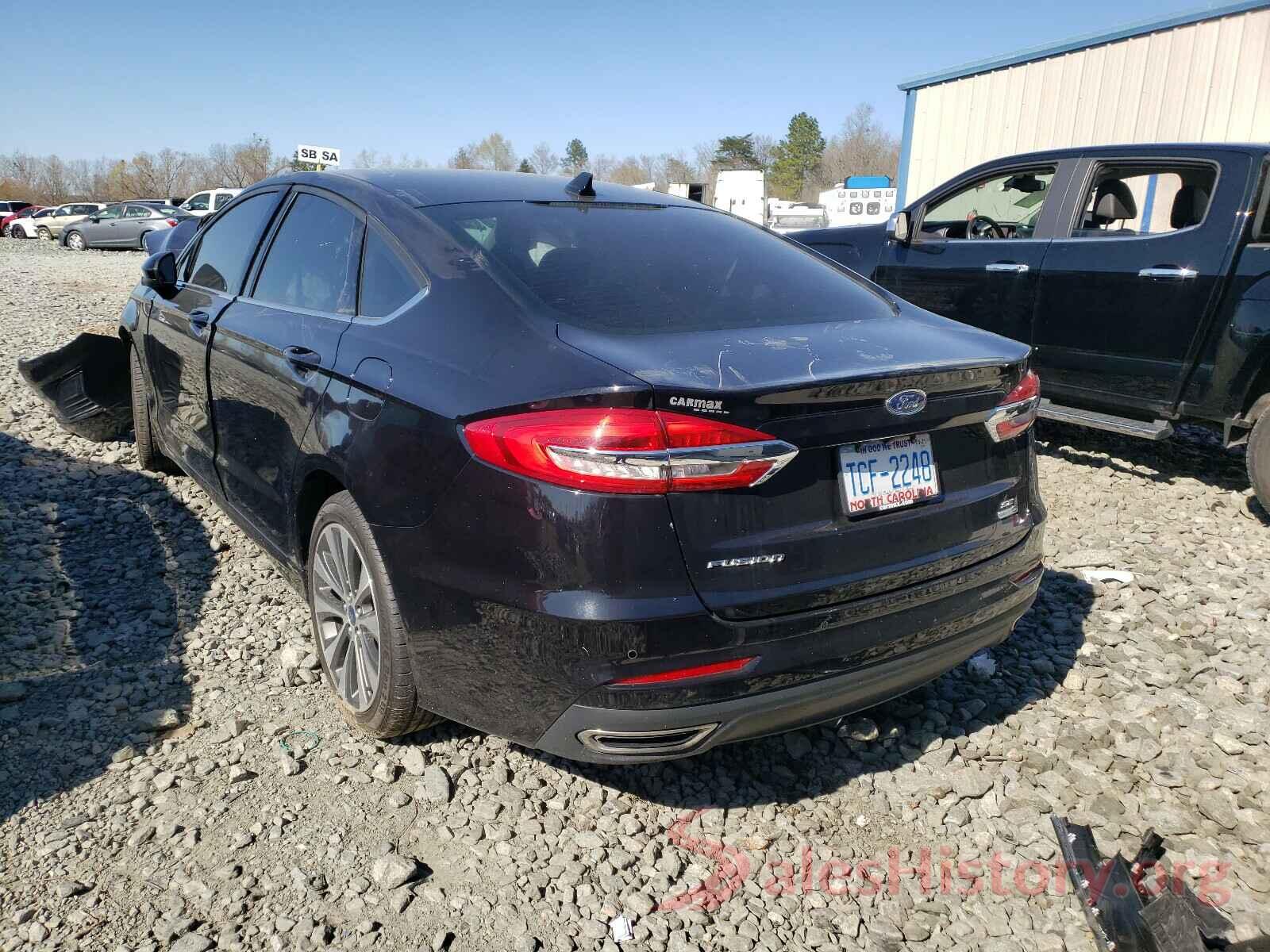 3FA6P0T95KR260256 2019 FORD FUSION