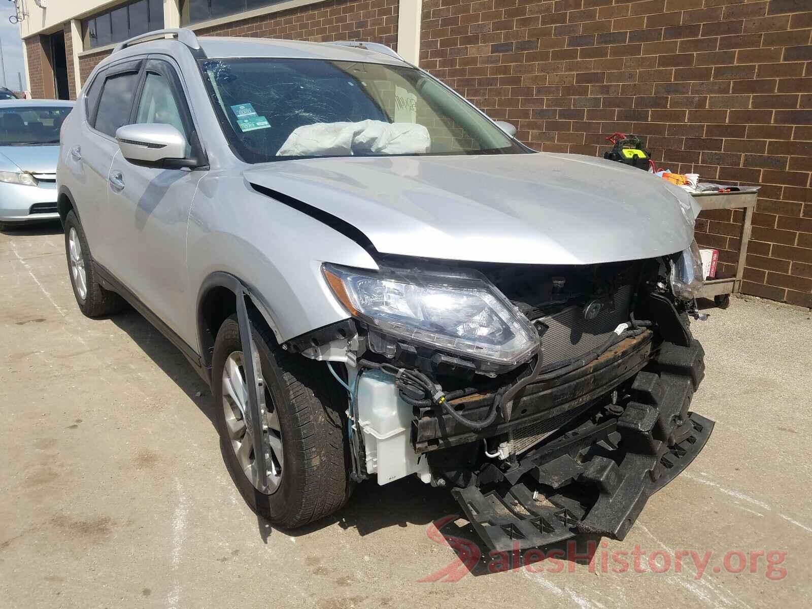 KNMAT2MTXGP631612 2016 NISSAN ROGUE