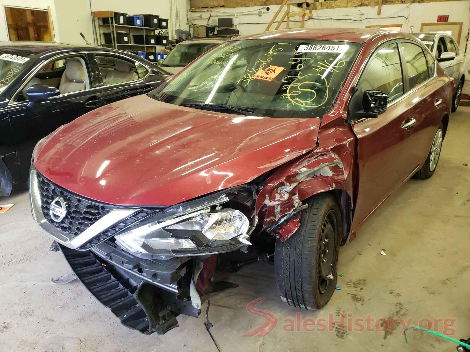 3N1AB7APXGL656483 2016 NISSAN SENTRA