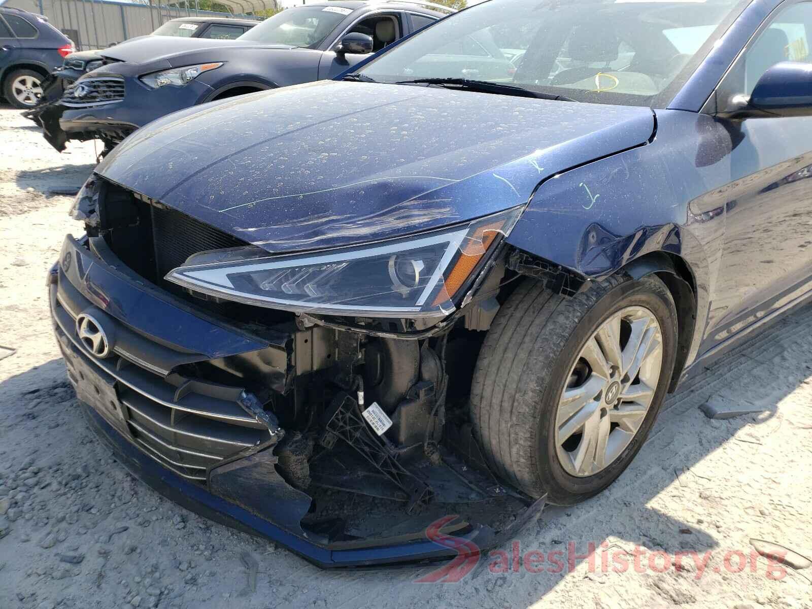 5NPD84LF9KH486007 2019 HYUNDAI ELANTRA