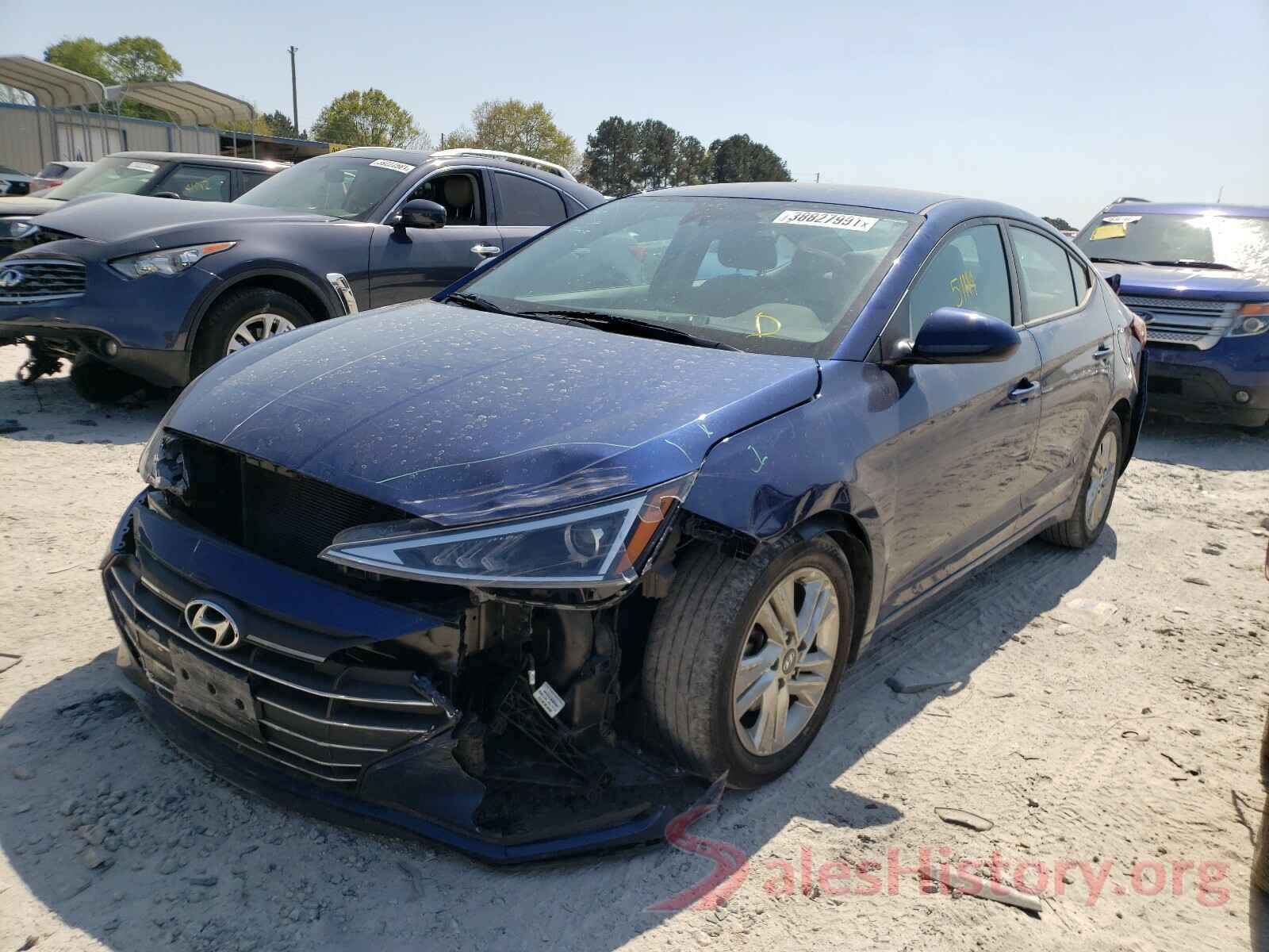 5NPD84LF9KH486007 2019 HYUNDAI ELANTRA