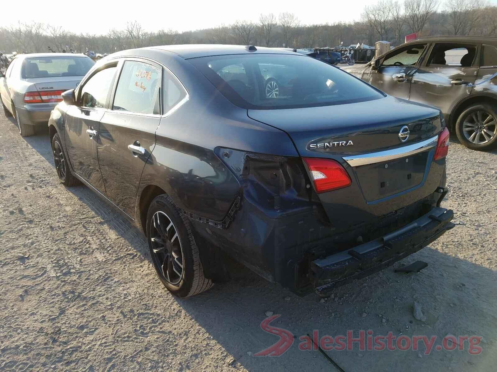 3N1AB7AP7HY346554 2017 NISSAN SENTRA