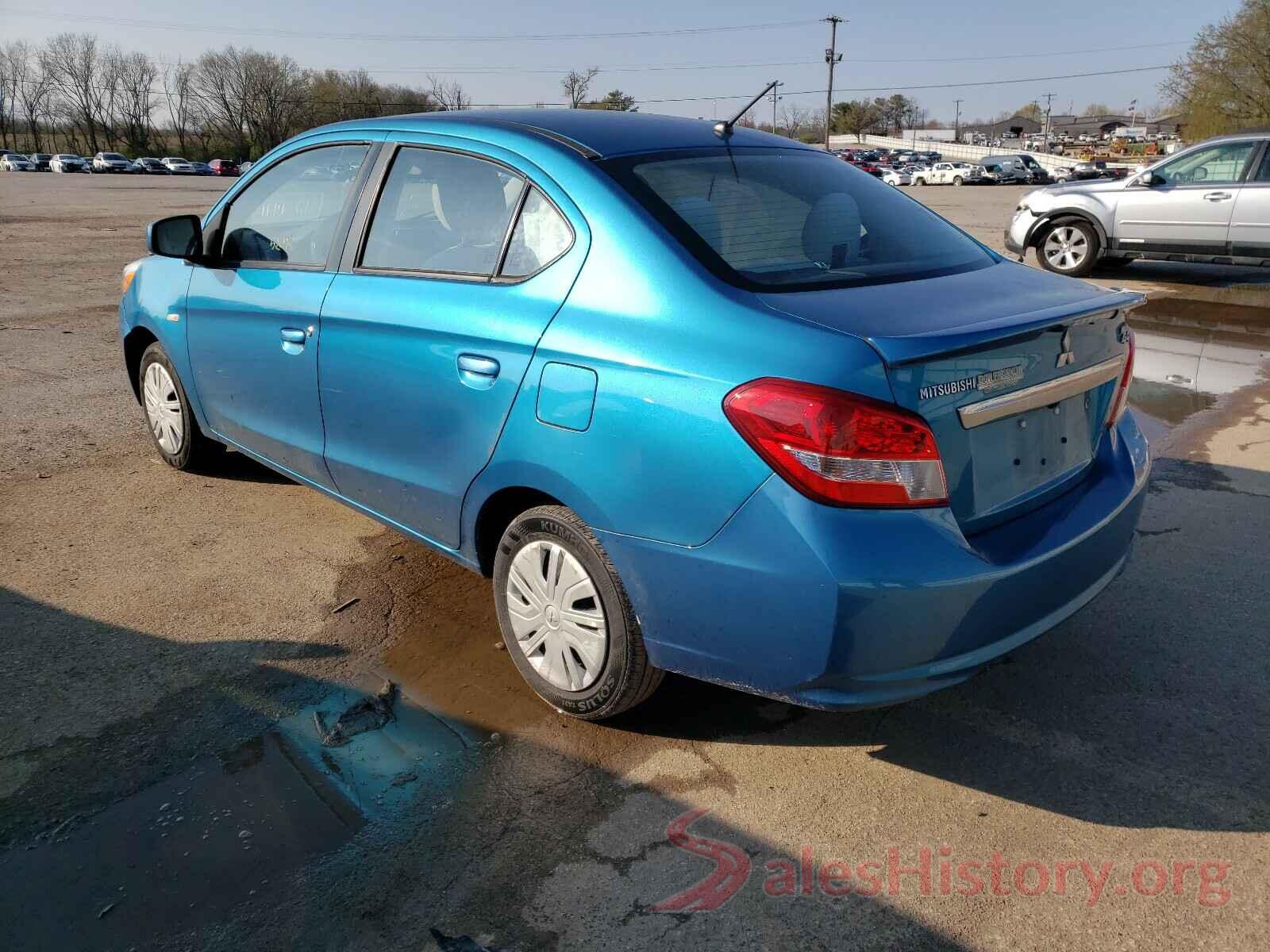 ML32F3FJ8HHF09295 2017 MITSUBISHI MIRAGE