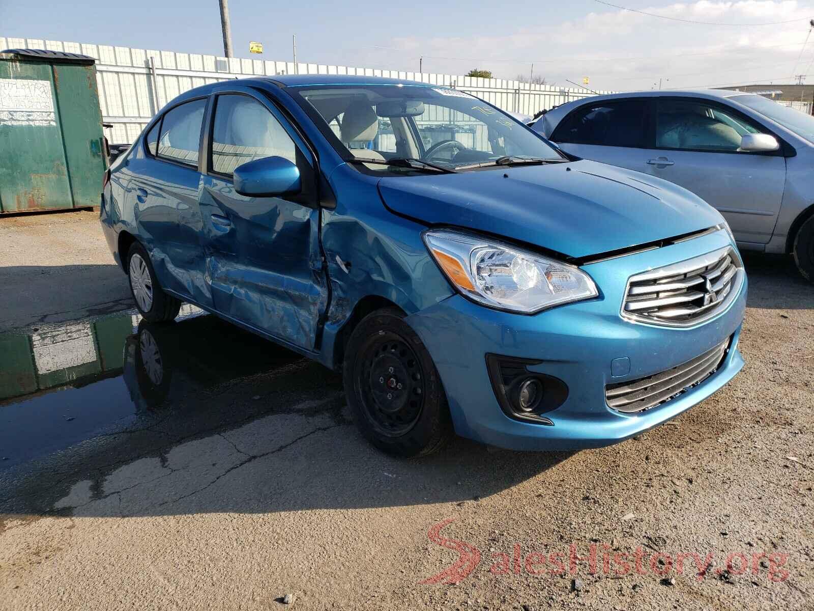 ML32F3FJ8HHF09295 2017 MITSUBISHI MIRAGE