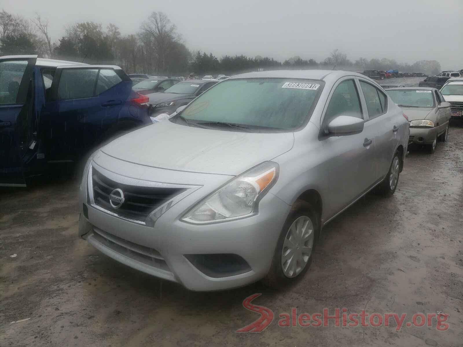 3N1CN7APXGL822100 2016 NISSAN VERSA